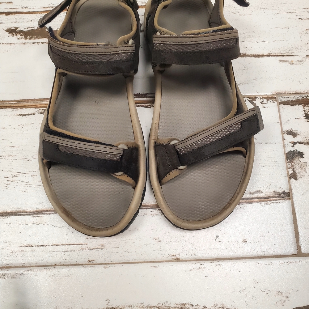 Teva Gray and Brown Sandals Durable Comfort Design